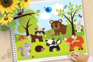 Bring the Enchanted Forest to Life with Sherwood Forest Animal Clipart