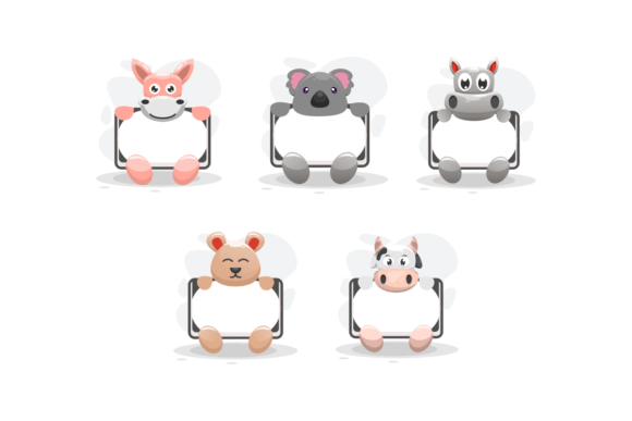 Cute Animal and Board Illustration: A Font for Playful Brands