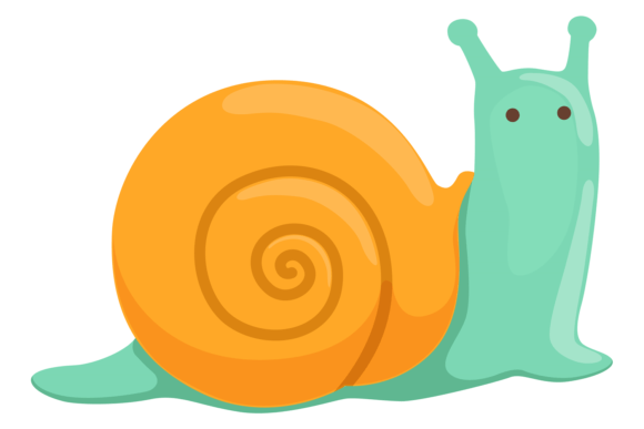 The Snail Icon. Cartoon Animal. Funny Slug C: A Guide to Whimsical Design