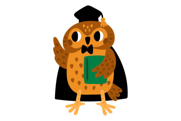 Wise Owl Character: The Funny Bird Font for Creative Brands
